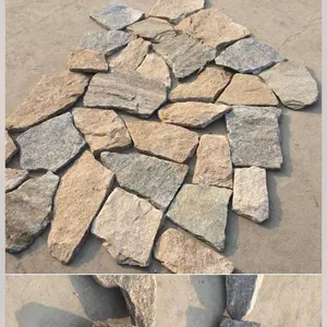 Design Uncut Irregular Shaped Natural Stack Stone Veneer Wall Cladding Exterior Stone Cladding