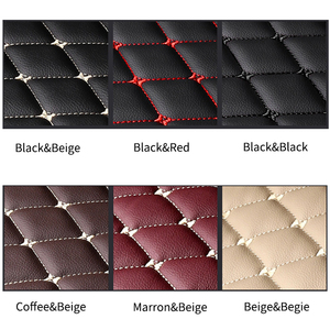 2024 accesorios interiores universales para coche para Toyota <span class=keywords><strong>RAV4</strong></span> Highlander <span class=keywords><strong>2023</strong></span> 2024 7D Xpe alfombrillas de cuero para coche - Product Image 2