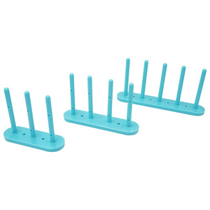 Soporte Magnético para Bobinas, Organizador de Hilo de Plástico Azul Claro para Máquina de Coser, Herramientas para Fábrica de Ropa - Product Image 5