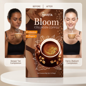 <span class=keywords><strong>Café</strong></span> de Colágeno Instantáneo de Marca Privada con Glutatión, Bebida Blanqueadora de Piel, <span class=keywords><strong>Café</strong></span> con Péptidos Hidrolizados en Sobres para Mujeres - Product Image 3