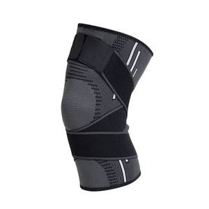 Rodillera de Compresión con Protección Avanzada, Transpirable y Antideslizante <span class=keywords><strong>para</strong></span> Hombres, <span class=keywords><strong>para</strong></span> Baloncesto y Senderismo - Spandex y Nailon - Product Image 1