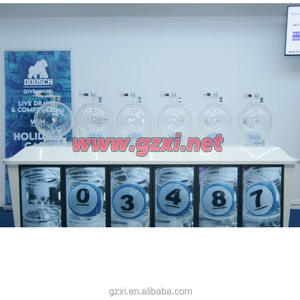 Machine à boules de loterie multi-cylindres 6D avec écran TV, machine à boules de loterie/jeu de Keno - Product Image 2