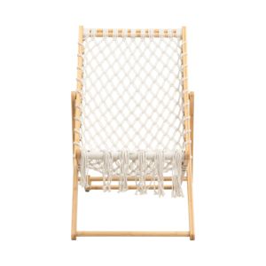 Juego de 2 sillas tejidas con cuerda tejida a mano para patio, jardín, balcón, sala de estar - Product Image 4