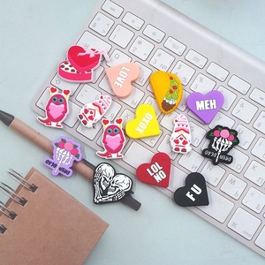 Compre Accesorios para Hacer Joyas Sin BPA, Cadenas para Chupetes, Cuentas Decorativas Personalizadas para el Día de San Valentín, para Bolígrafos - Product Image 2