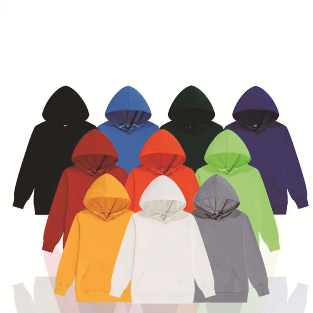 Fleece Blank Übergroße Unisex Jogging hose und Hoodie Set Custom Hooded Plus Size Herren Hoodies & Sweatshirts