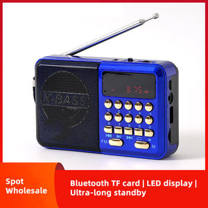 Factory <b>Digital</b> Radio Plastic LCD Display TF USB Play 1000mAh Battery Portable Radio for Home Gift Elderly Leisure Radio - Product Image 3