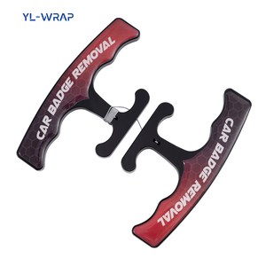 Herramienta de eliminación de logotipo de emblema de coche más Popular, pegatinas para el cuerpo, herramienta de limpieza de pegamento, <span class=keywords><strong>Kit</strong></span> de línea Pe con mango - Product Image 2