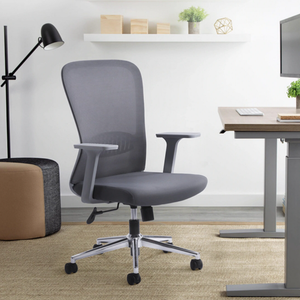 Nouvelles chaises de bureau pivotantes exécutives modernes de haute qualité avec cadre en bois, réglables en hauteur et inclinables, en maille - Product Image 1
