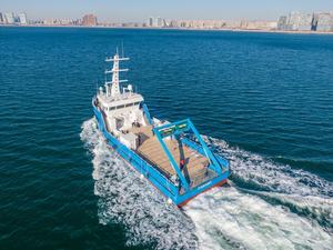 पोर्ट 100 फीट/32 मीटर एल्यूमीनियम उपयोगिता जहाज प्लेटफॉर्म आपूर्ति के लिए बिक्री के लिए नाव - Product Image 3