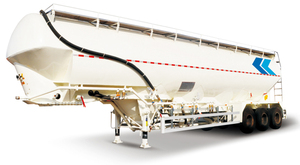 Semirremolque Cisterna para Cemento de 35-60 Cbm, Ligero y de Alta Resistencia para Transporte de Polvo a Granel - Product Image 3