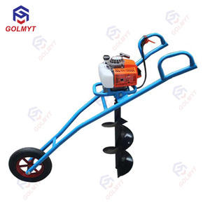 2.4kW/63cc Xăng Powered Trái Đất khoan lỗ sâu khoan Đất máy khoan - Product Image 1