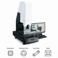 Máquina de Medición por Vídeo, Sistema de Microscopia de Imágenes, Medición 2D, 300x200x200mm ±0.5%, Base de Granito, CE ISO, para Electrónica