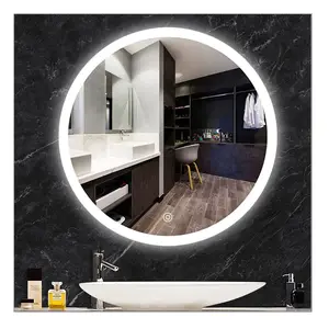 Стиральной комнаты, на каждый день, 3 цвета Сменные заряженными ионами светодиодных ламп зеркало Смарт ванное душевое зеркало Fogless для бритья