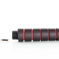 Corde à sauter réglable en fil d'acier avec poignées en PVC pour entraînement fitness à domicile et en salle de sport