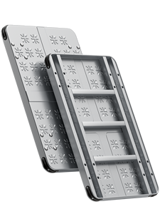 Le connecteur renforcé par chariot de plate-forme d'acier inoxydable de conception pliable résistante de charge de 800kg commande la sécurité - Product Image 4