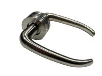 Poignée de porte en acier moulé sous pression de précision moderne pour appartement, villa et hôtel, avec installation facile et garantie d'un an