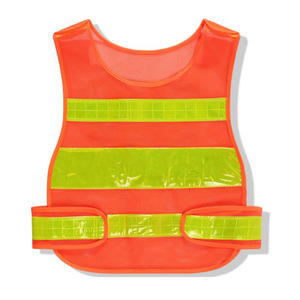 Chaleco reflectante <span class=keywords><strong>de</strong></span> tráfico <span class=keywords><strong>de</strong></span> diseño en forma <span class=keywords><strong>de</strong></span> calabaza para administración <span class=keywords><strong>de</strong></span> carreteras para guardias <span class=keywords><strong>de</strong></span> <span class=keywords><strong>seguridad</strong></span> que patrullan carga/descarga - Product Image 4