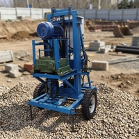 Machine de forage pour pompe géothermique, foreuse électrique pour puits d'eau, prix usine