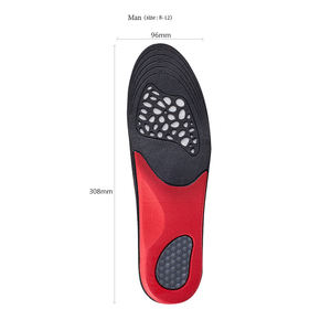 Semelles orthopédiques en gel TPE pour diabétiques et arthritiques, soutien de la voûte plantaire, semelles complètes pour pieds plats - Product Image 3
