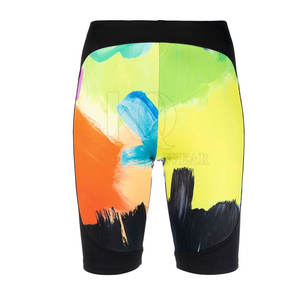 Pantalones Cortos de Ciclismo para Mujer, Cintura Alta, Elásticos, Ecológicos, Material Suave y Transpirable para Uso Diario - Product Image 2