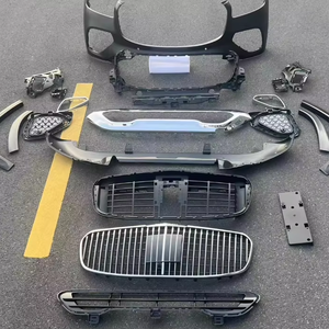 Sourcil de roue de calandre de pare-chocs avant et arrière en plastique modifié pour mercedes-benz Gls450 <span class=keywords><strong>500</strong></span> grand style <span class=keywords><strong>Amg</strong></span> pour kit de carrosserie Gls63 - Product Image 1