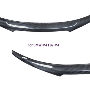 For M4 F82 M4 Style Carbon Fiber <b>Rear</b> <b>Spoiler</b> Trunk Wing 2014-2020 - Product Image 3
