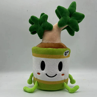 UYEAH OEM/ODM CE Desain Personalisasi Boneka Tanaman Kartun Lembut Isi Dakron, Boneka Pohon Kartun Lucu Custom untuk Hadiah