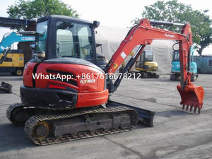 Excavatrice d'occasion Kx163-5 de 5 tonnes, de marque supérieure, en bon état, fabriquée au Japon, design original, à vendre - Product Image 3