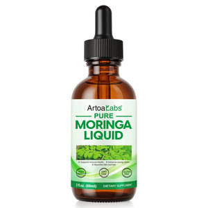 Оптовая продажа, частная марка, 60 мл, Органическая веганская чистая жидкая добавка для Моринги, поддерживает иммунное здоровье, питает кожу и волосы - Product Image 4