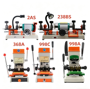 DeFu Manuelle Schlüsselschneidemaschine 368A für 12V Benzinfahrzeuge Neueste Software Universelle Anpassung - Autoschlüssel-Kopierer & Schlüsseldienst-Werkzeug - Product Image 1