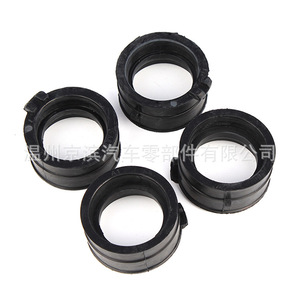 Abrazadera de goma para colector de admisión Honda Cbr600, 4 Uds., para reemplazo de carburador, compartimento del motor, sistema de combustible de motocicleta - Product Image 3