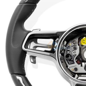 <span class=keywords><strong>Precio</strong></span> al por mayor de fábrica, volante de fibra de carbono para <span class=keywords><strong>Porsche</strong></span> Panamera Cayenne Macan <span class=keywords><strong>Cayman</strong></span> Boxster 718 991 911 Upgrade GT - Product Image 2