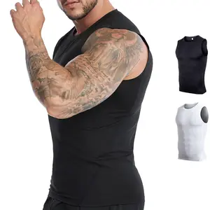 Aoyema Quick Dry Active atletico t-shirt da palestra per uomo Custom Fitness Bodybuilding Muscle Slim Fit canotta da uomo