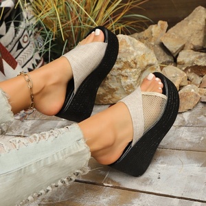 Pantuflas de Verano para Mujer, con Suela Gruesa, Modernas, para Exteriores - Product Image 2