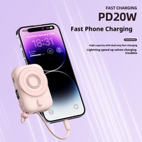 Batterie Li-Polymère à Charge Sans Fil 10000 mAh, Mini Power Bank Portable PD22.5W – Offre Spéciale
