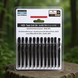Hss Twist <b>Drill</b> <b>Bit</b> Ta1055 Black Short Series Hss Co <b>Drill</b> <b>Bits</b> - Product Image 3
