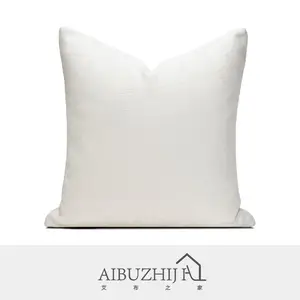 AIBUZHIJIA Boho Throw Pillow Cover Luxury High End Decorativo Beige Funda de cojín 45*45 para sofá