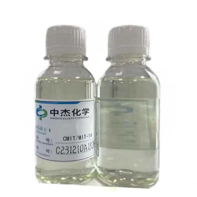 China manufacturer supply high quality Isothiazolinones 14% CAS 26172-55-4 cmit mit 14% with best price