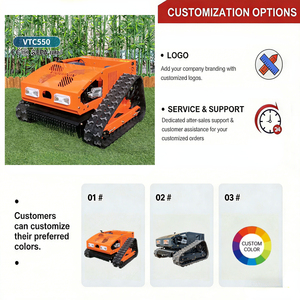 Tondeuse robot Vigorun VTC550, mini-tracteur, remplaçable par une <span class=keywords><strong>pelle</strong></span> à neige, machine à désherber pour parcs et pelouses - Product Image 4