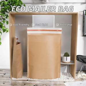 Bolsa de Envío Personalizada JY-150 de Papel Kraft Marrón Clásico con Cinta Autoadhesiva, Sobre para Empaque de Disfraces, Expandible - Product Image 2
