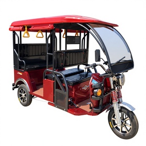 New Model India Auto 3 Wheel Electric Open Rickshaw/Passenger Scooter 801-1000W <strong>Power</strong> 48V Voltage 30-50Km/h Speed 90km Range 5 - Product Image 2
