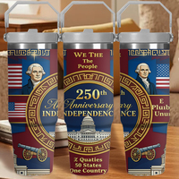 Célébration du 250e anniversaire – Entrepôt USA – Dropshipping – Gobelet isotherme en acier inoxydable de 30 oz, vierge, à impression UV, écologique et durable