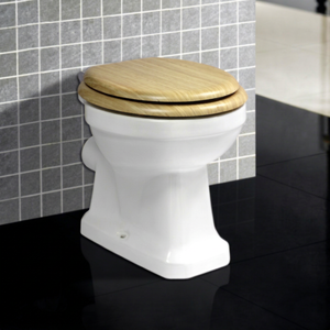 สุขภัณฑ์เซรามิกสีขาวแบบติดผนังสำหรับห้องน้ำ - Product Image 1