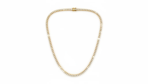 Collar de Tenis con Diamantes Brillantes Clásico y Moderno, Diseño de Piedras Brillantes, Joyería Ideal para Bodas y Fiestas - Product Image 4