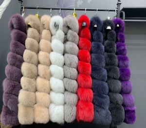 Best Quality Custom Plus Size Fur Vest <strong>Gilet</strong> Shaggy Fox Fur <strong>Gilet</strong> Girls Fashionable <strong>Lady</strong> Fur <strong>Gilet</strong> Woman - Product Image 6