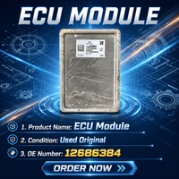 Módulo de Control del Motor Original Usado ECU 12686384, Unidad de Computación del Motor OEM, Reemplazo para la Unidad de Control del Motor GM E80