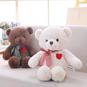 Peluche Ours Bébé Câlinable, Adorable Peluche Ours Teddy, Ours Cœur, Cadeau de Mariage, Cadeau de Fête - Product Image 3