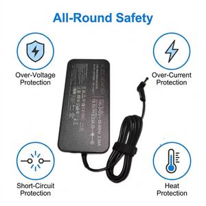 Adaptador de Corriente para Portátil de 180W 19.5V 9.23A, Delgado, 5.5*2.5mm DC, Compatible con <span class=keywords><strong>ASUS</strong></span> ROG <span class=keywords><strong>Strix</strong></span> FX505 FX705 TUF <span class=keywords><strong>Gaming</strong></span> <span class=keywords><strong>Notebook</strong></span> - Product Image 4