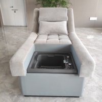 Table de massage électrique réglable SPA avec trou facial pour hôtels et salons professionnels
