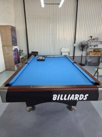 Table de billard Maxima 7+ Plus fabriquée en usine à prix avantageux avec des cadeaux et un éclairage LED